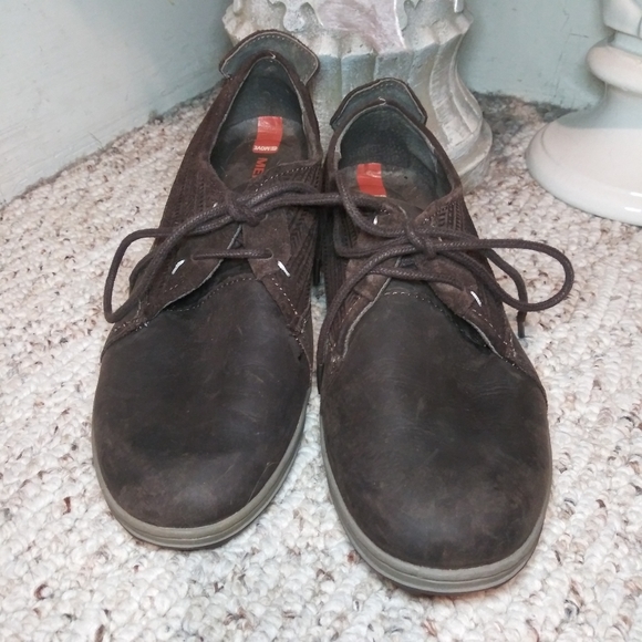 Merrell Ashland Tie Ladies Lace-Up Casual Shoe Style J42514 Color Is Coffee - Picture 2 of 13